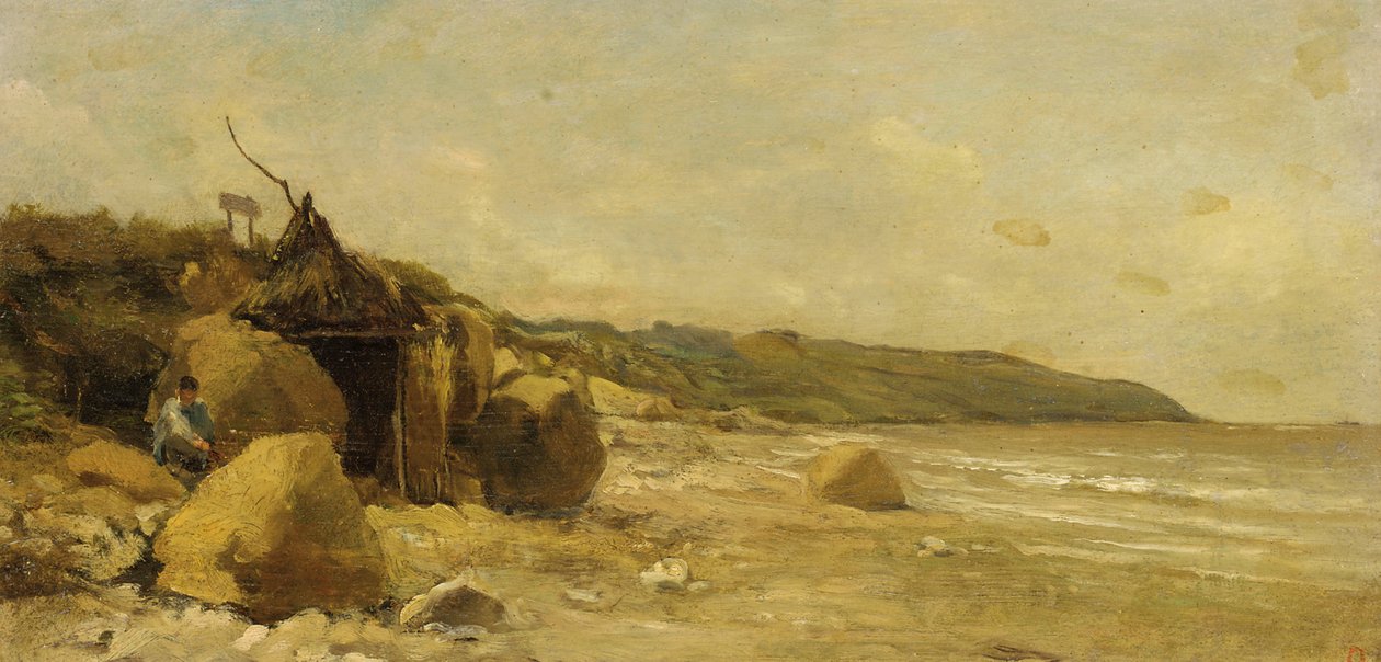 La Cabane de Bain de Daubigny von Charles Francois Daubigny