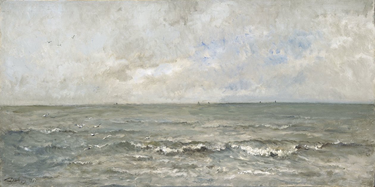 Meereslandschaft von Charles Francois Daubigny