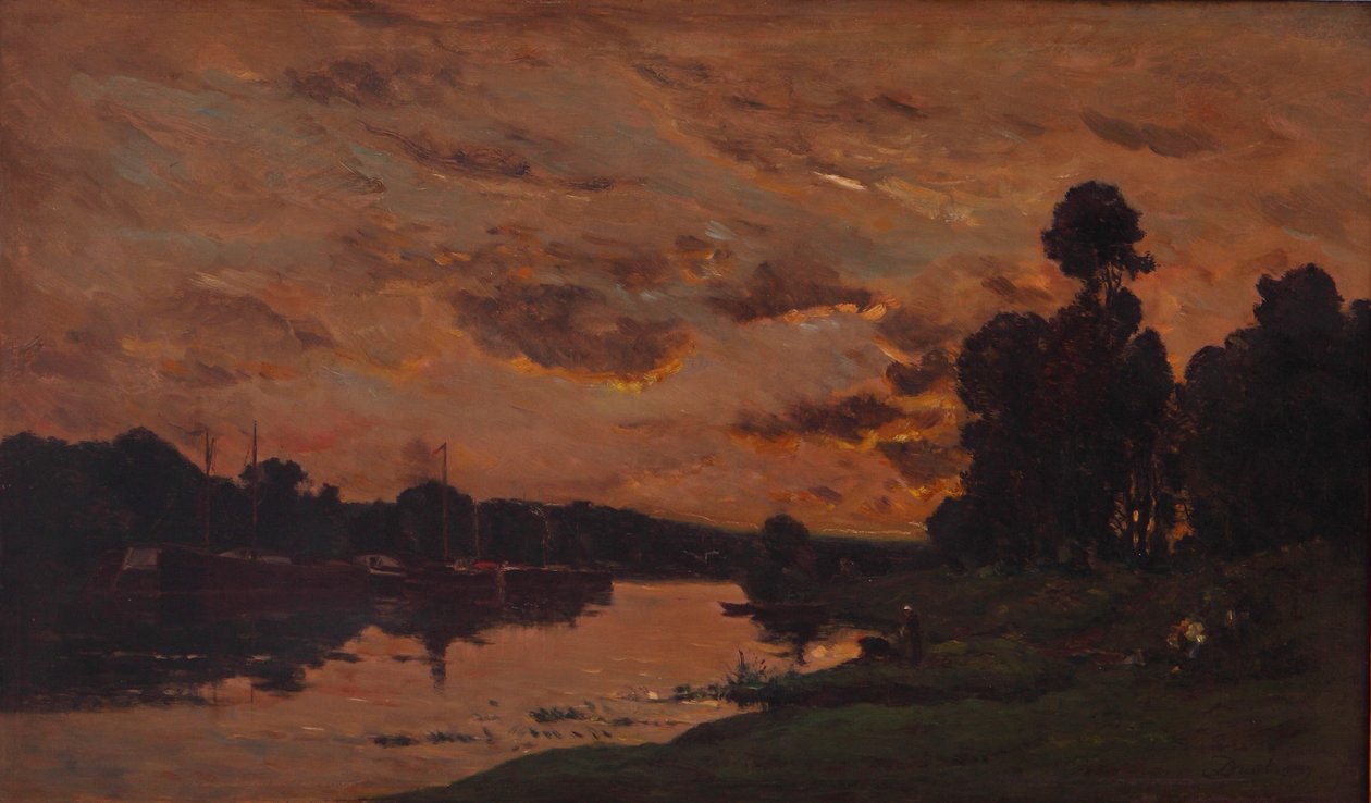 Der Nachmittag von Charles Francois Daubigny