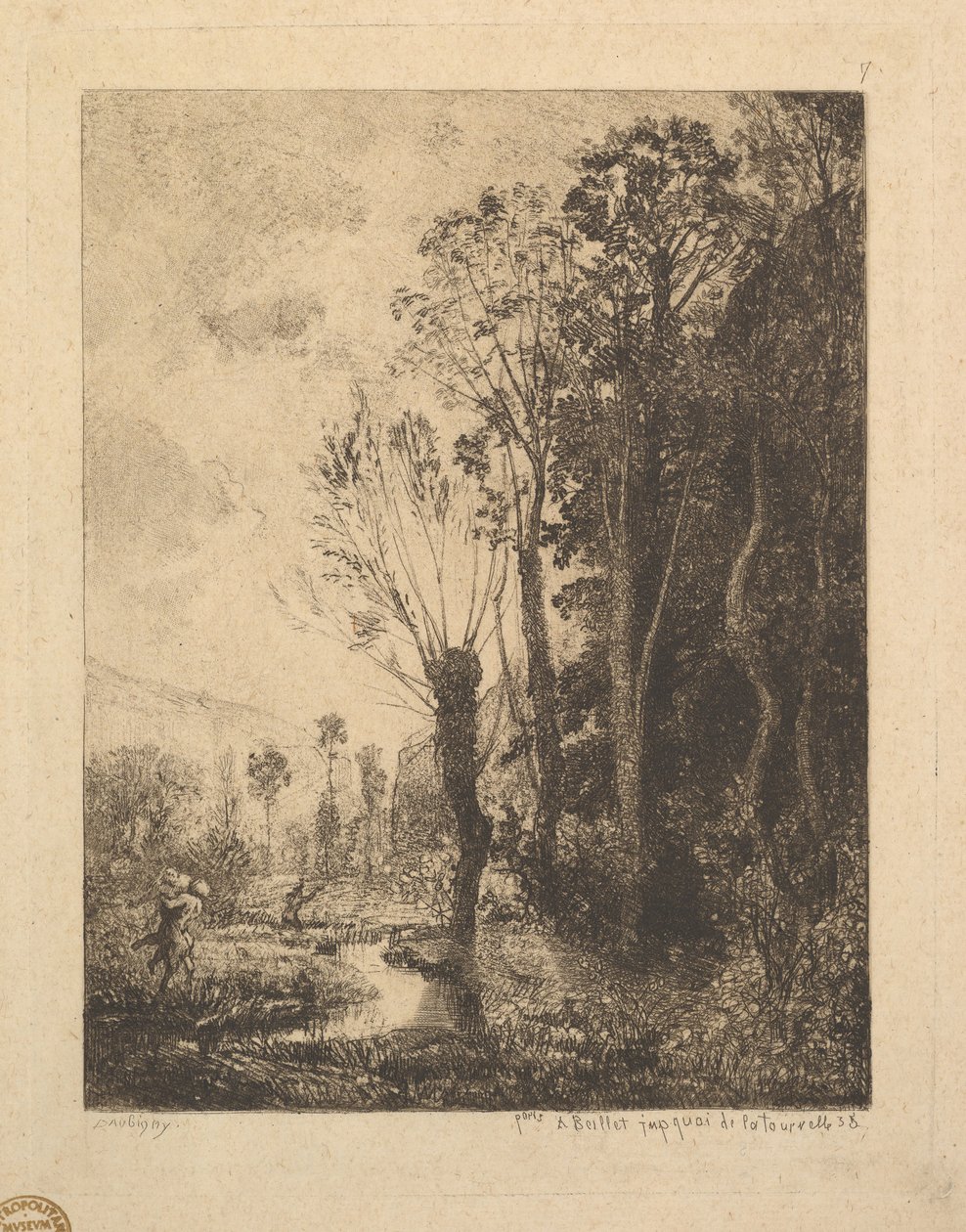 Der Satyr von Charles Francois Daubigny