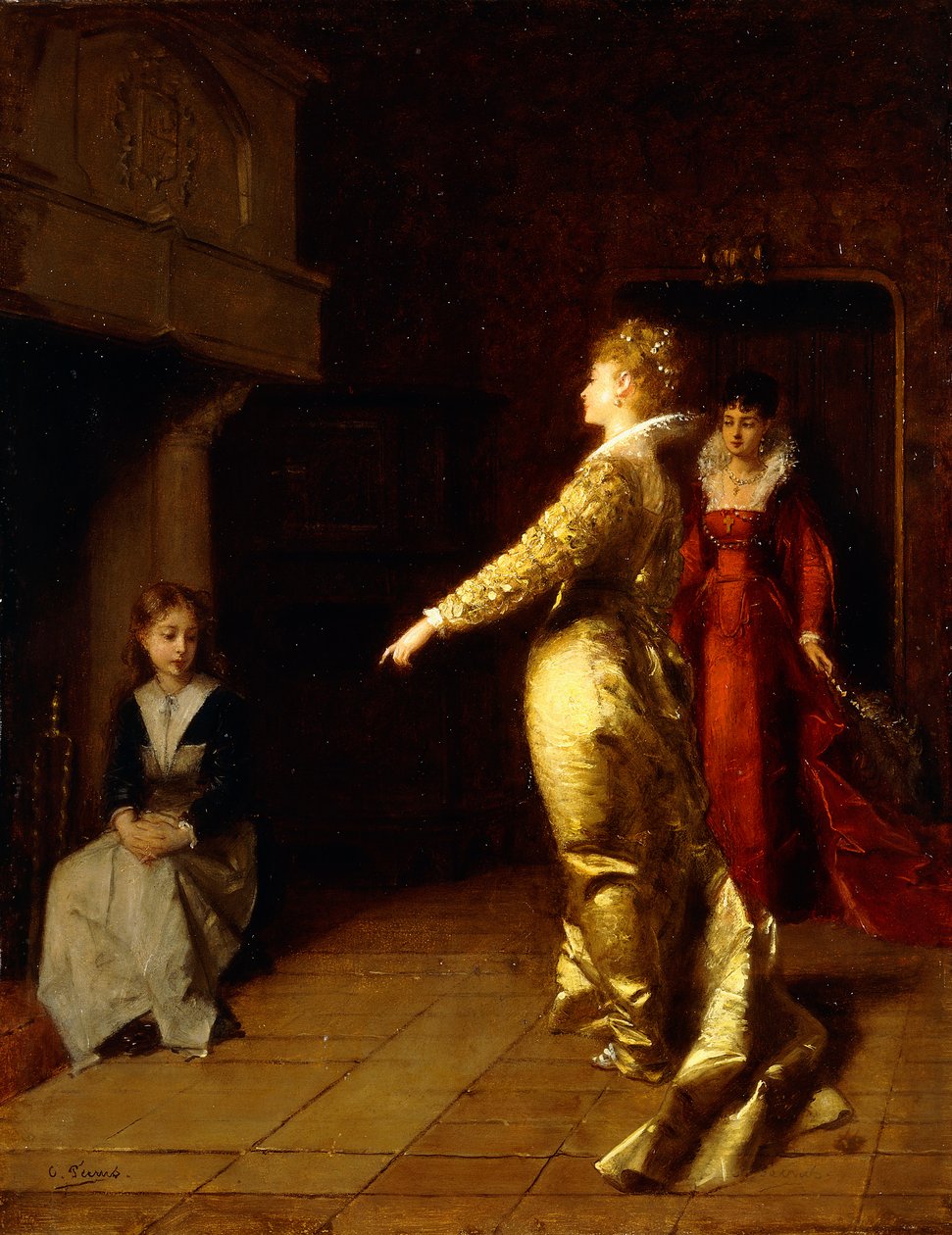 Aschenputtel von Charles Francois Pecrus