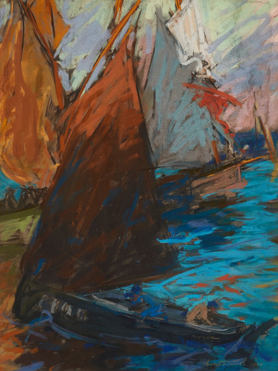 Sommersegeln von Charles Fromuth