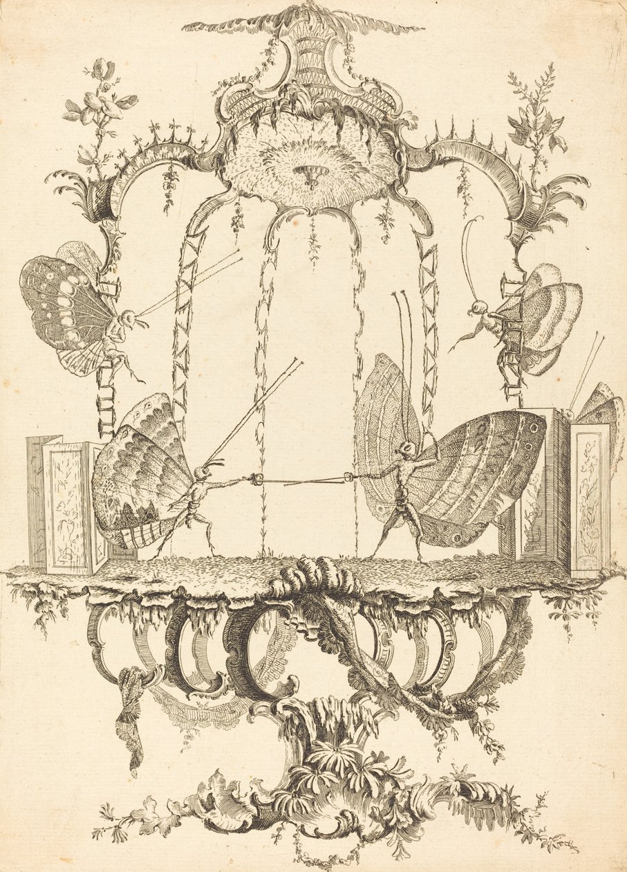 Das Duell von Charles Germain de Saint Aubin