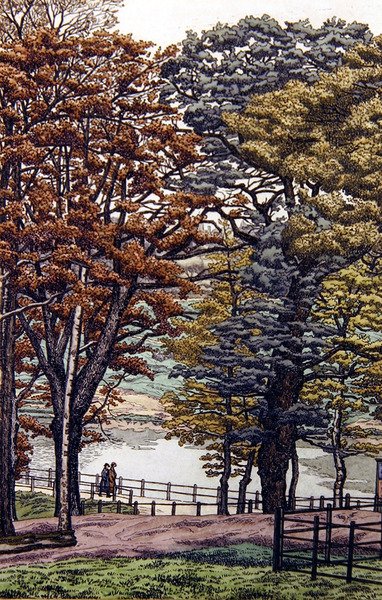 Highgate-Teiche von Charles Ginner