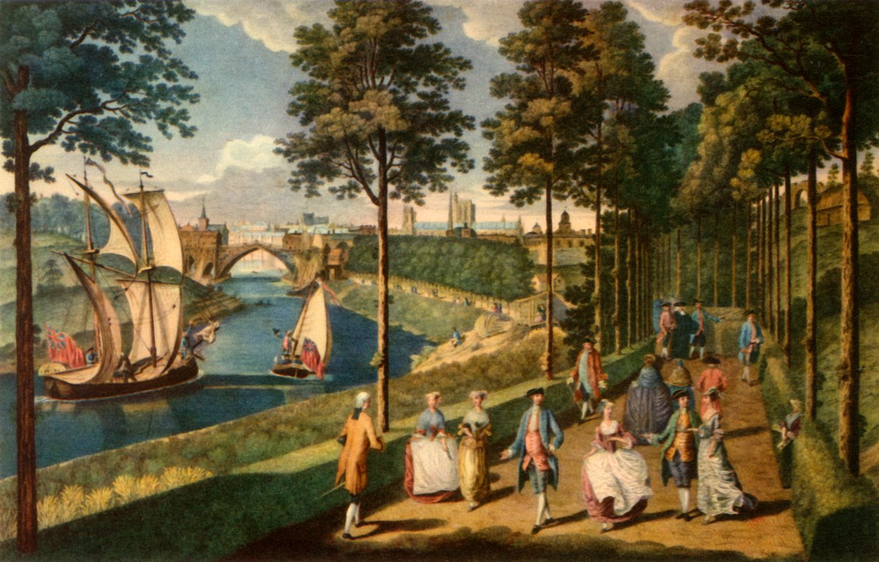 Ansicht von York, 1756 von Charles Grignion