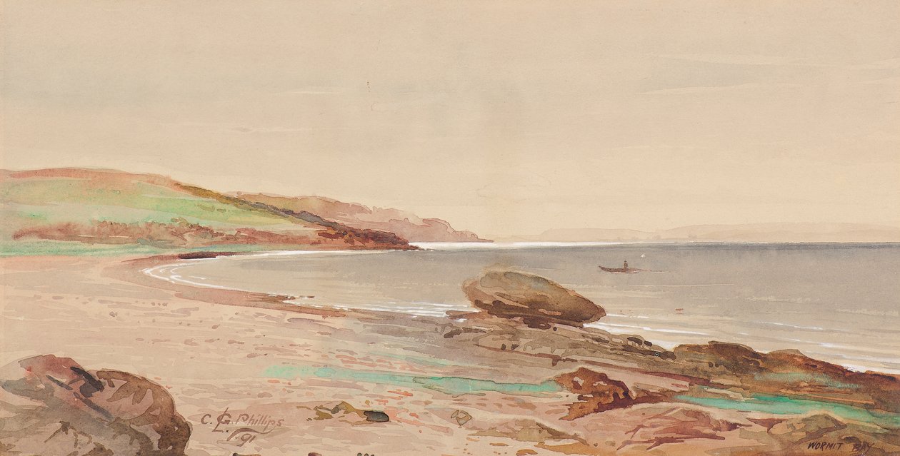 Wormit Bay von Charles Gustav Louis Phillips