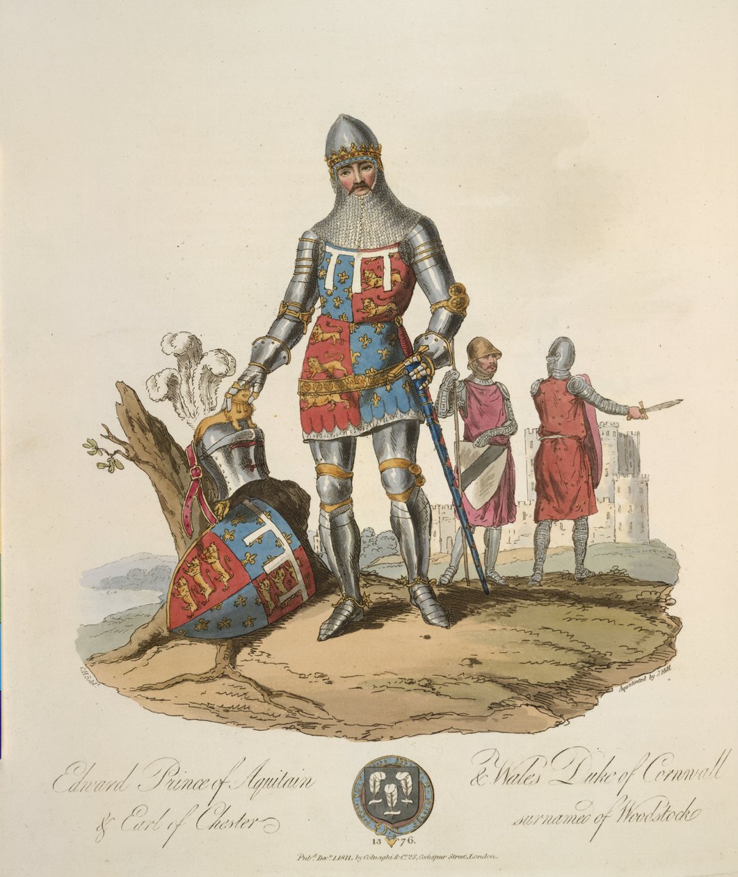 Edward der Schwarze Prinz von Charles Hamilton (after) Smith