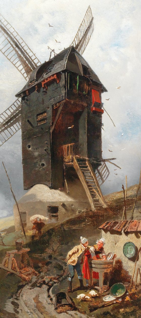 Bei der Windmühle von Charles Hoguet