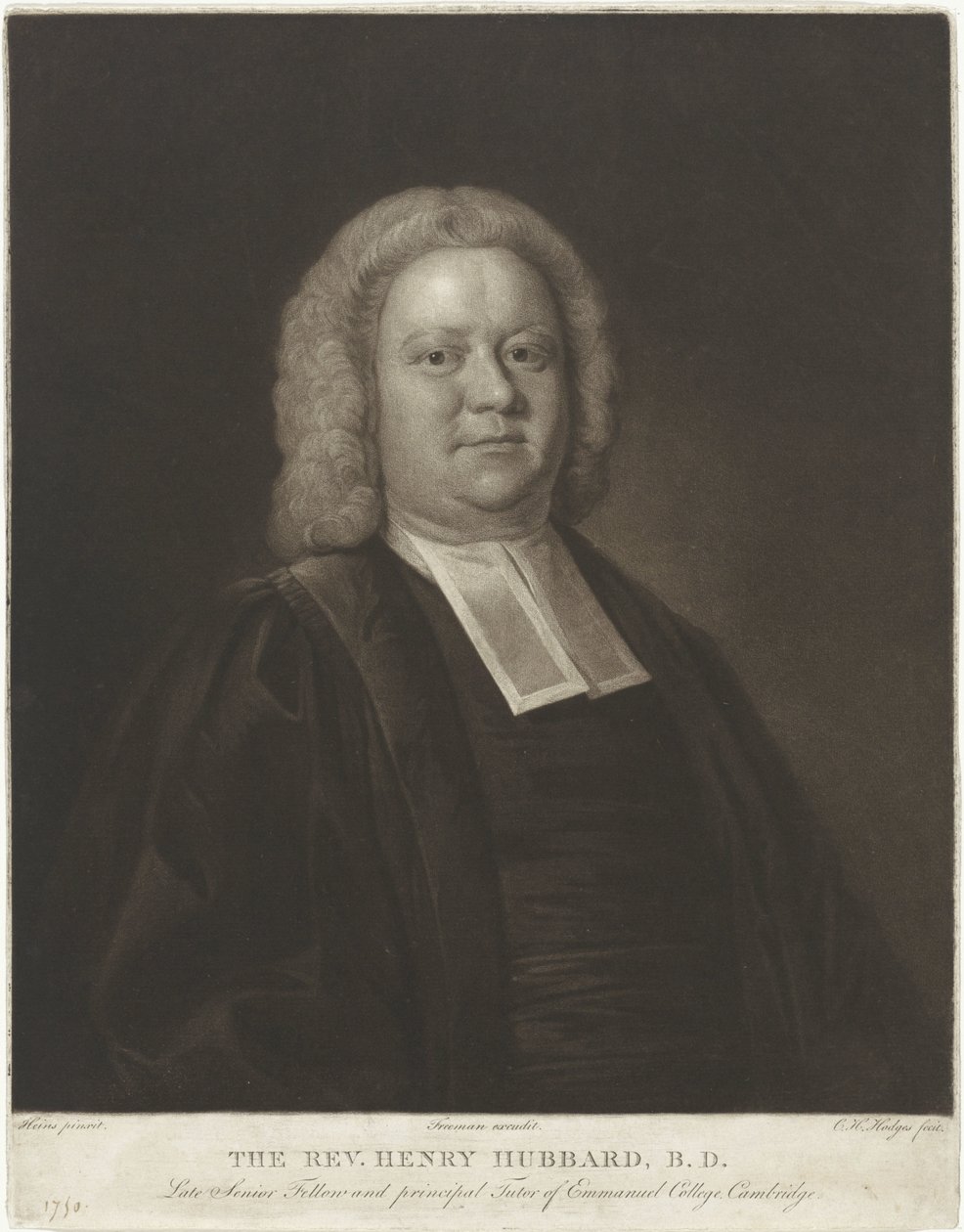 Porträt von Henry Hubbard von Charles Howard Hodges