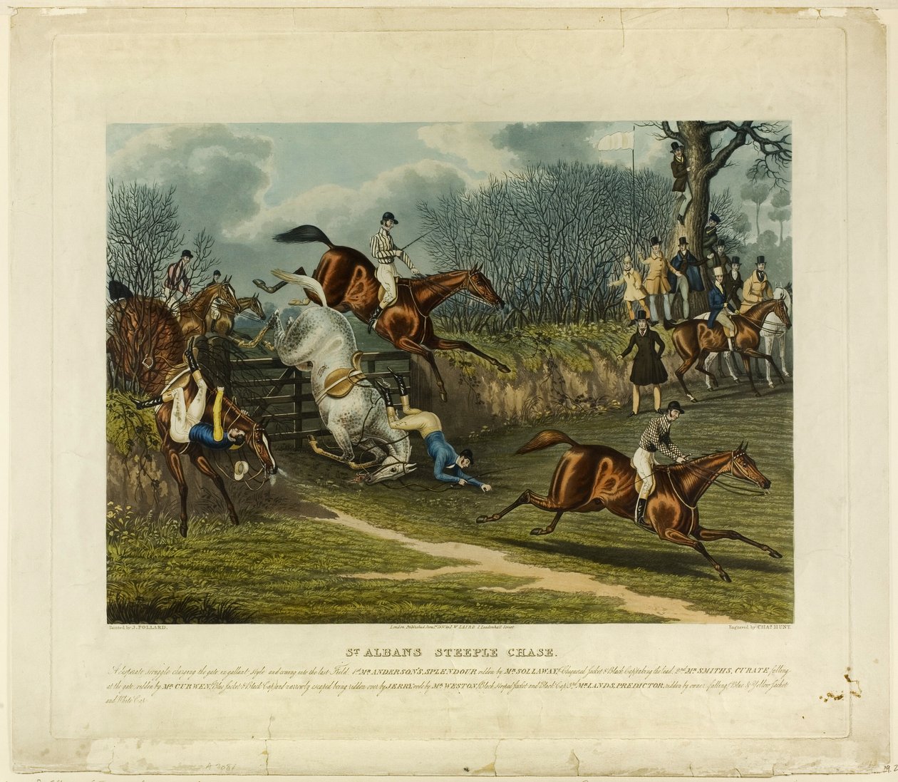 Saint Albans Steeplechase von Charles Hunt