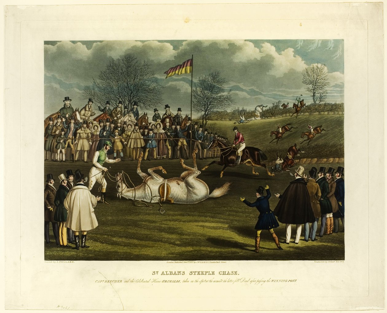 Saint Albans Steeplechase von Charles Hunt