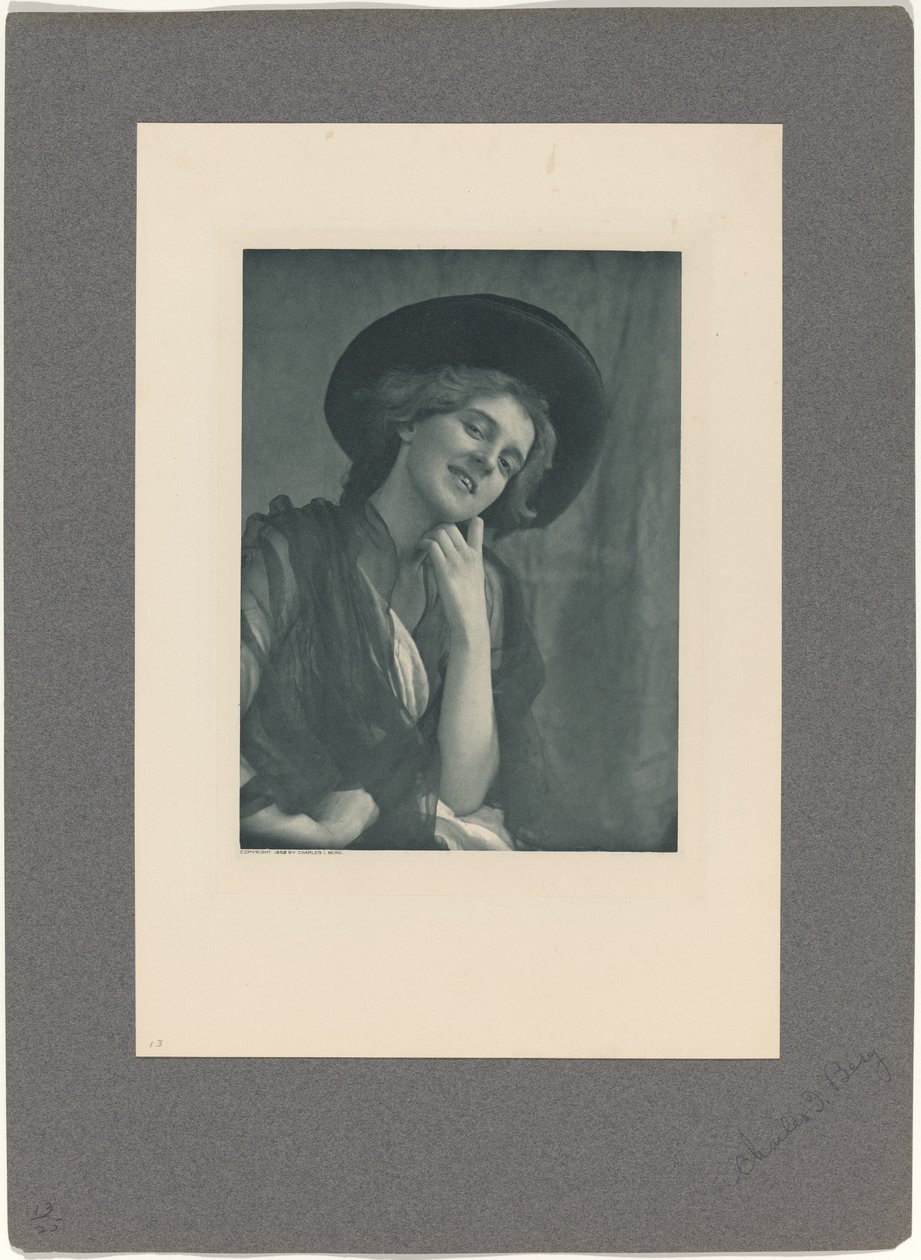Kokette, 1901 von Charles I. Berg