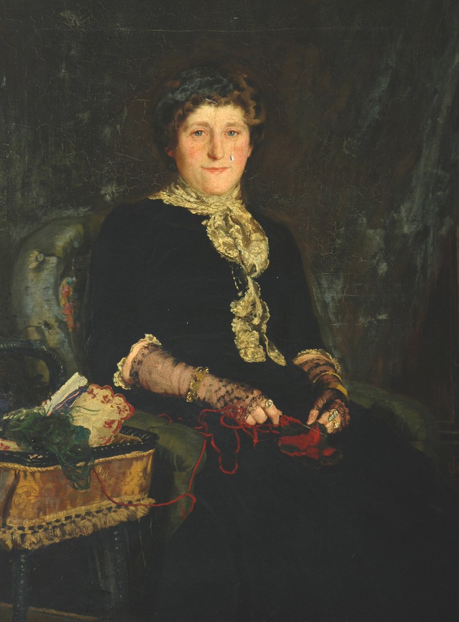 Mrs. Rufus Mitchell von Charles James