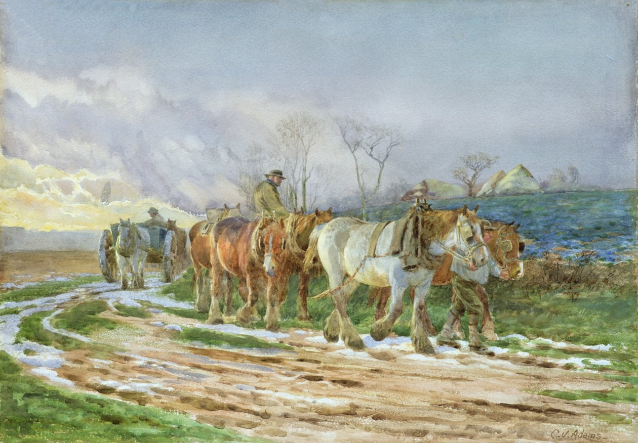 Heimwärts von Charles James Adams