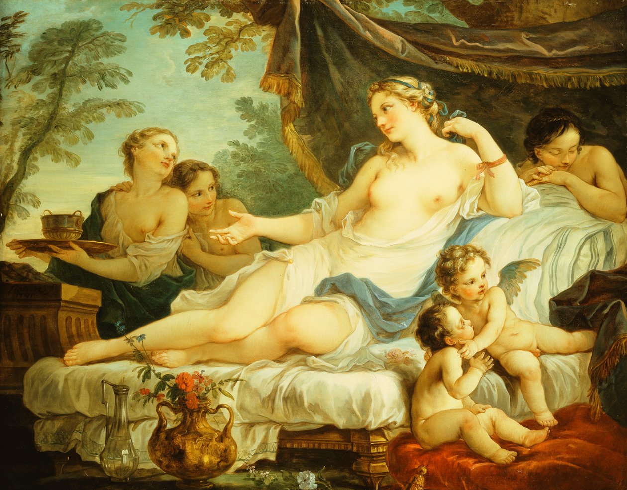 Das Zeitalter der Venus von Charles Joseph Natoire
