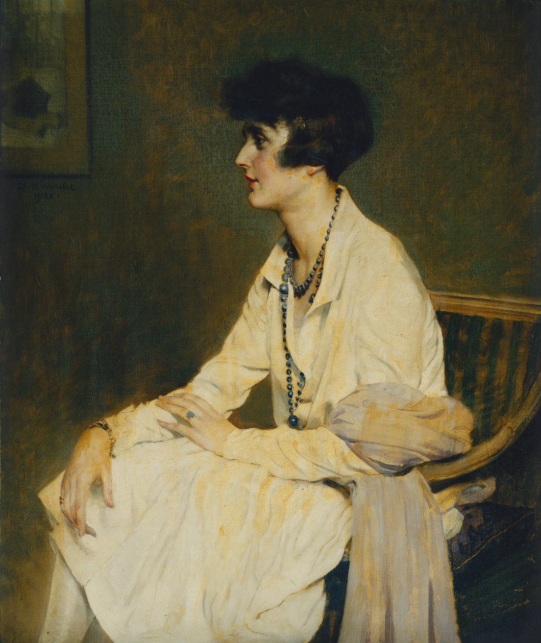 Sitzende Frau von Charles Joseph Watelet
