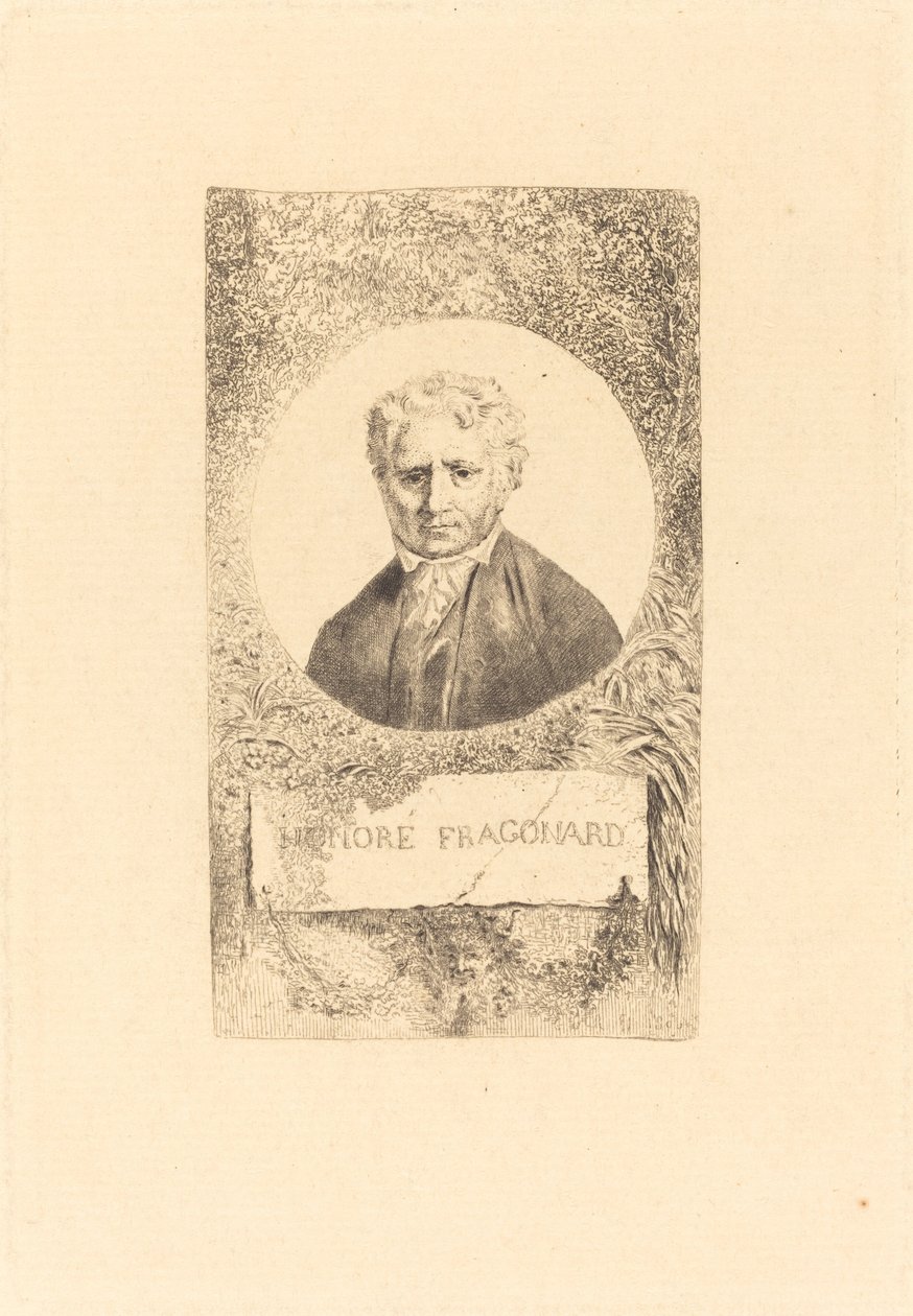 Honoré Fragonard von Charles Le Carpentier