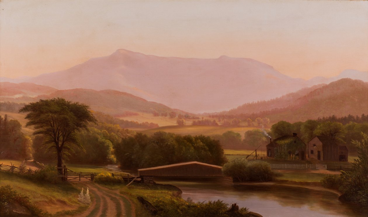 Mount Mansfield, Vermont, 1850-1890 von Charles Louis Heyde