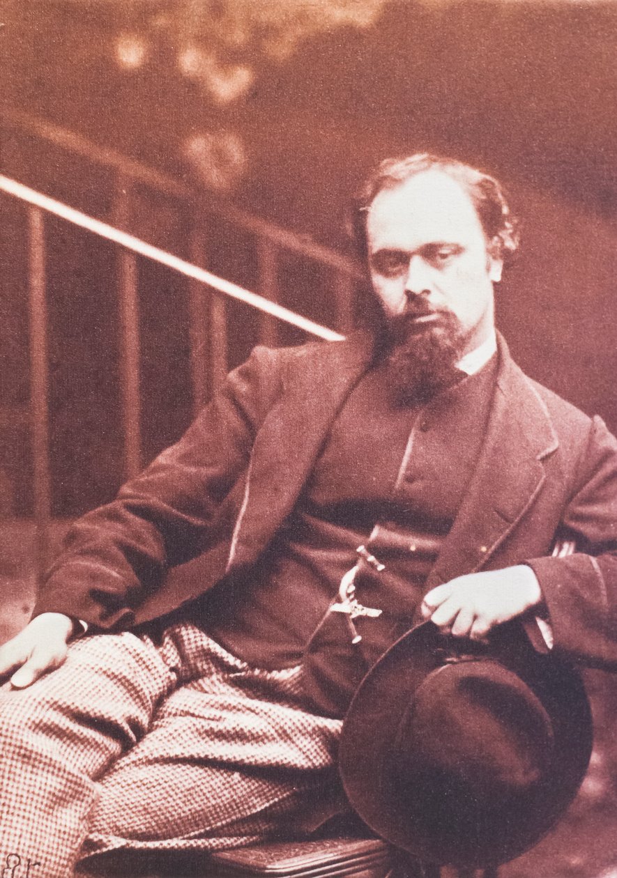 Dante Gabriel Rossetti von Charles Lutwidge (1832 98) Dodgson