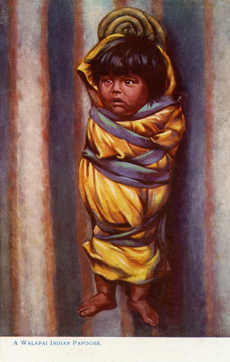 Ein Walapai-Kind von Charles Marion Russell