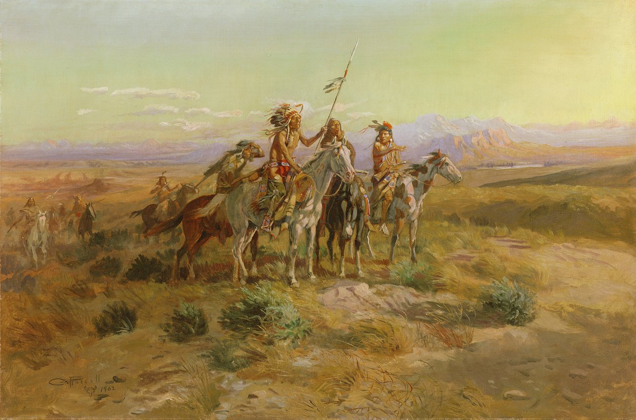 Die Späher, 1902 von Charles Marion Russell