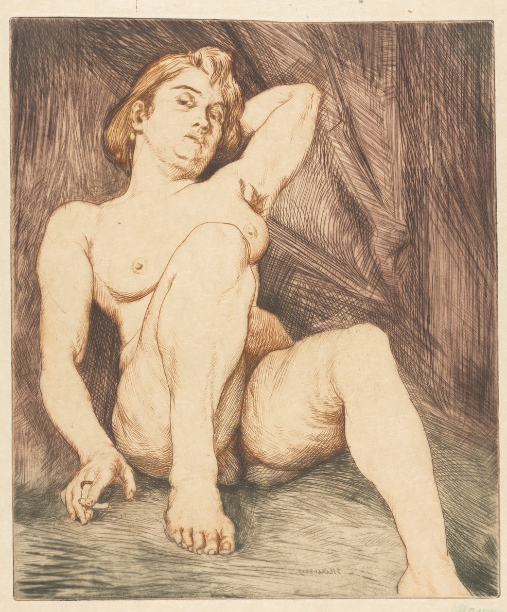 Die Zigarette von Charles Maurin