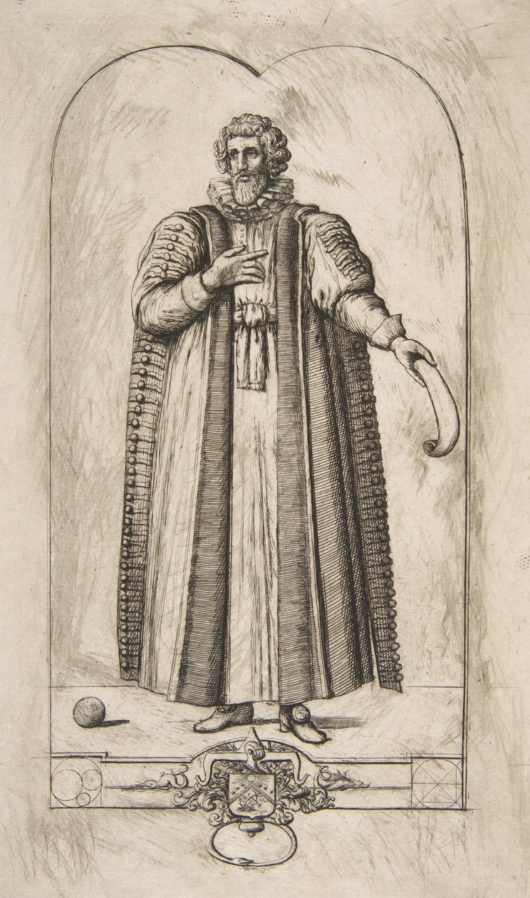 François Viète von Charles Meryon