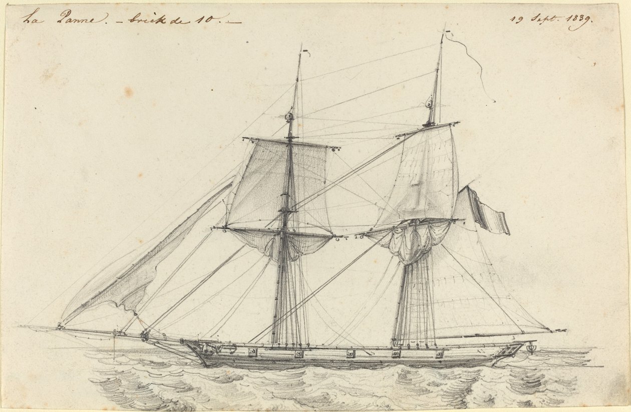 La Panne von Charles Meryon
