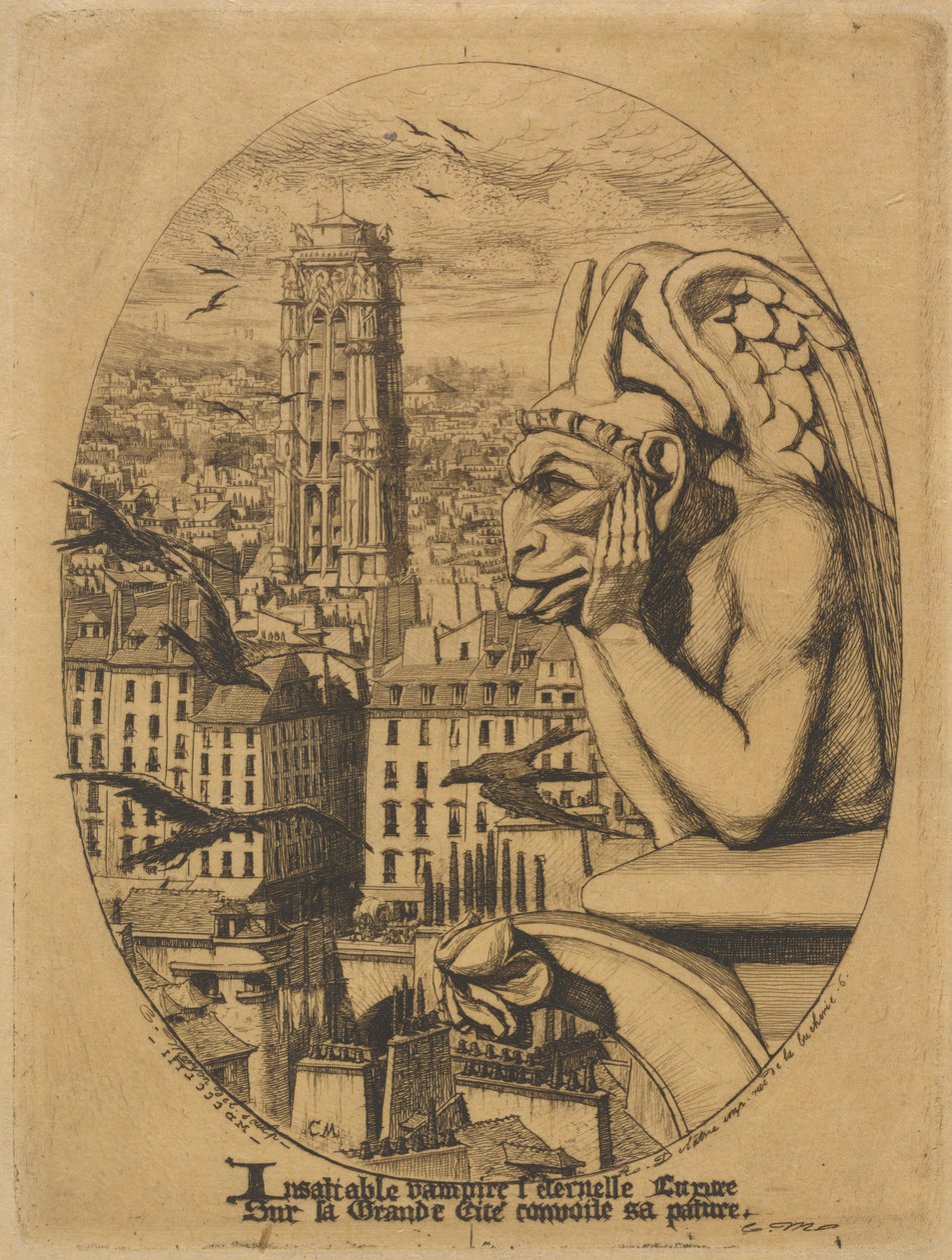 Der Vampir von Charles Meryon