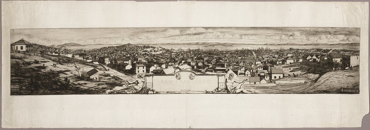 San Francisco von Charles Meryon