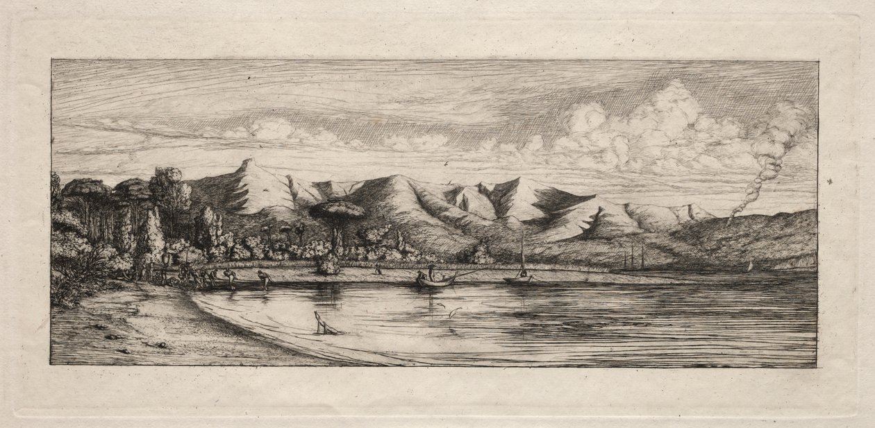 Seine-Fischerei vor Charcoal Burner