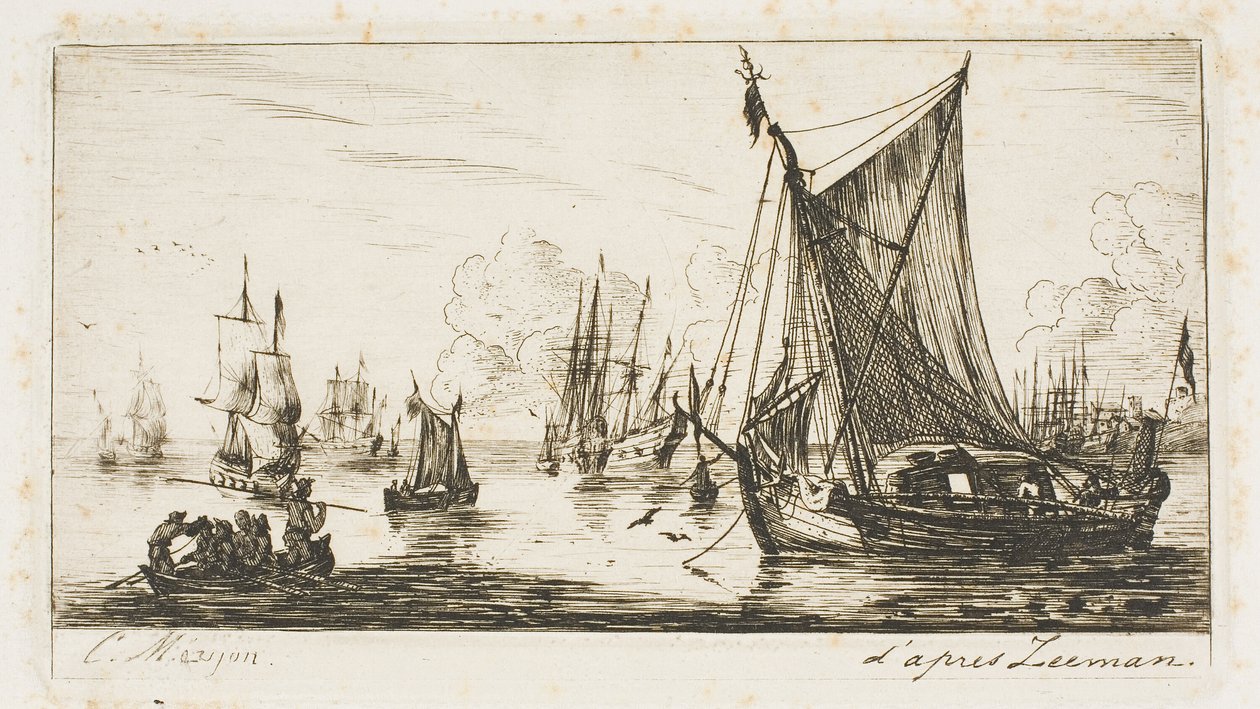 Südsee-Fischer von Charles Meryon
