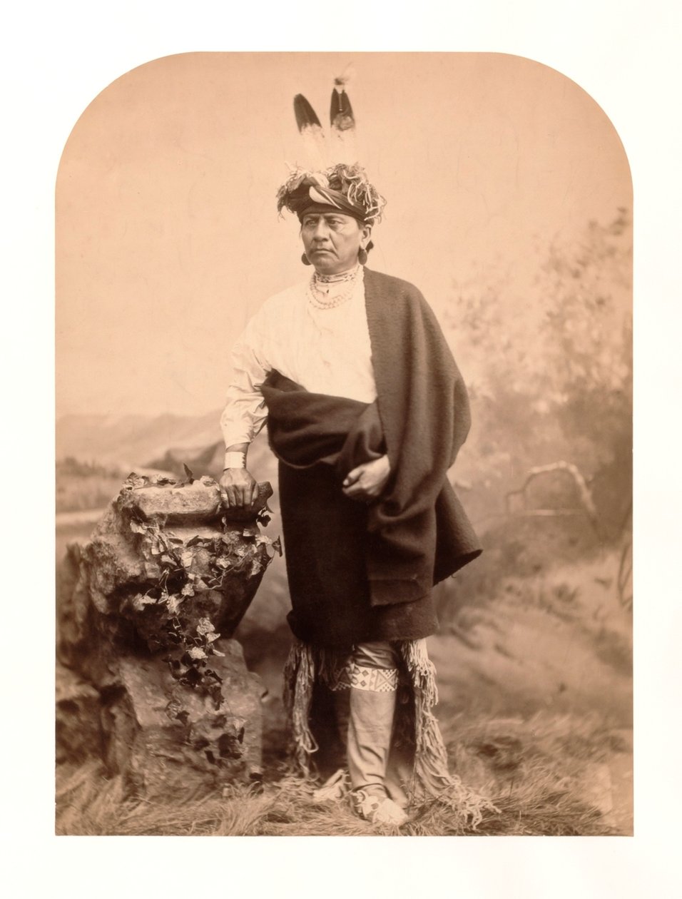 Omaha-Häuptling von Charles Milton Bell