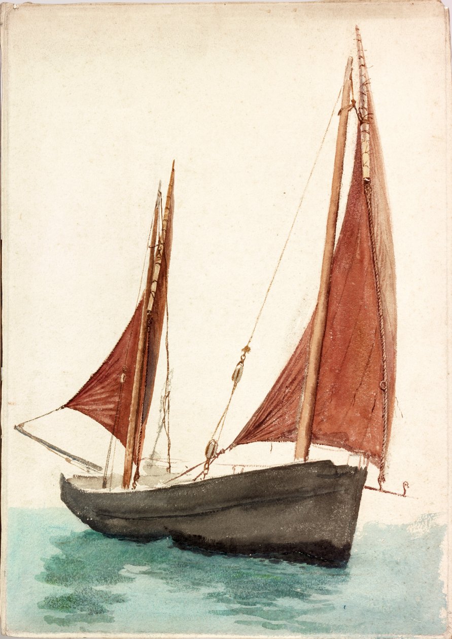 Fischerboot von Charles Napier Hemy