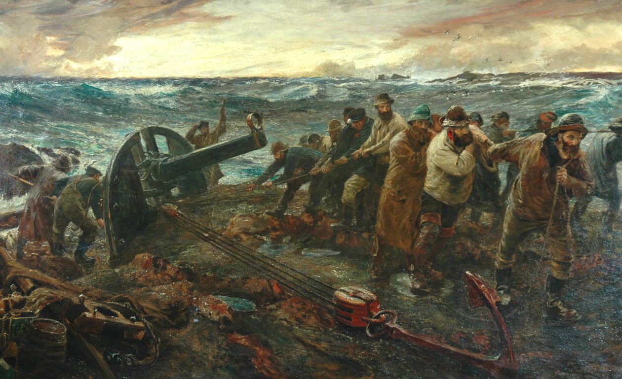 Das Wrack, 1898-1901 von Charles Napier Hemy