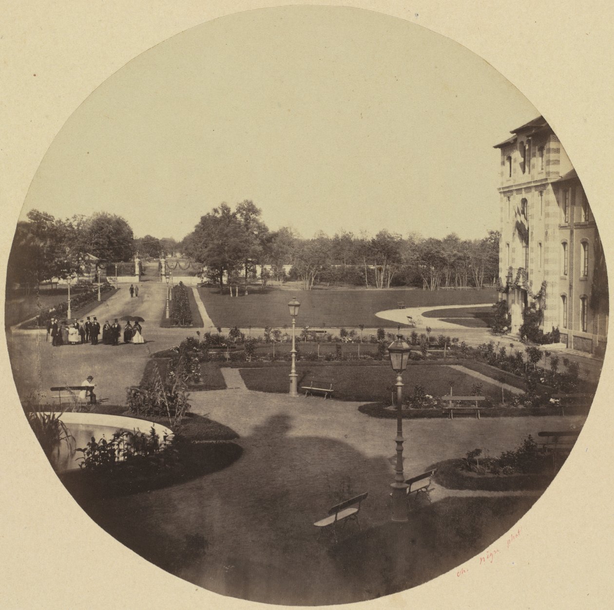 Das Asyl in Vincennes von Charles Nègre