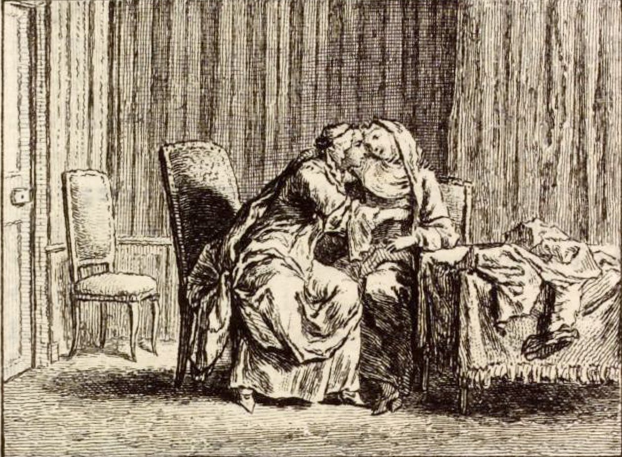 Die Schneiderin von Charles Nicolas Cochin