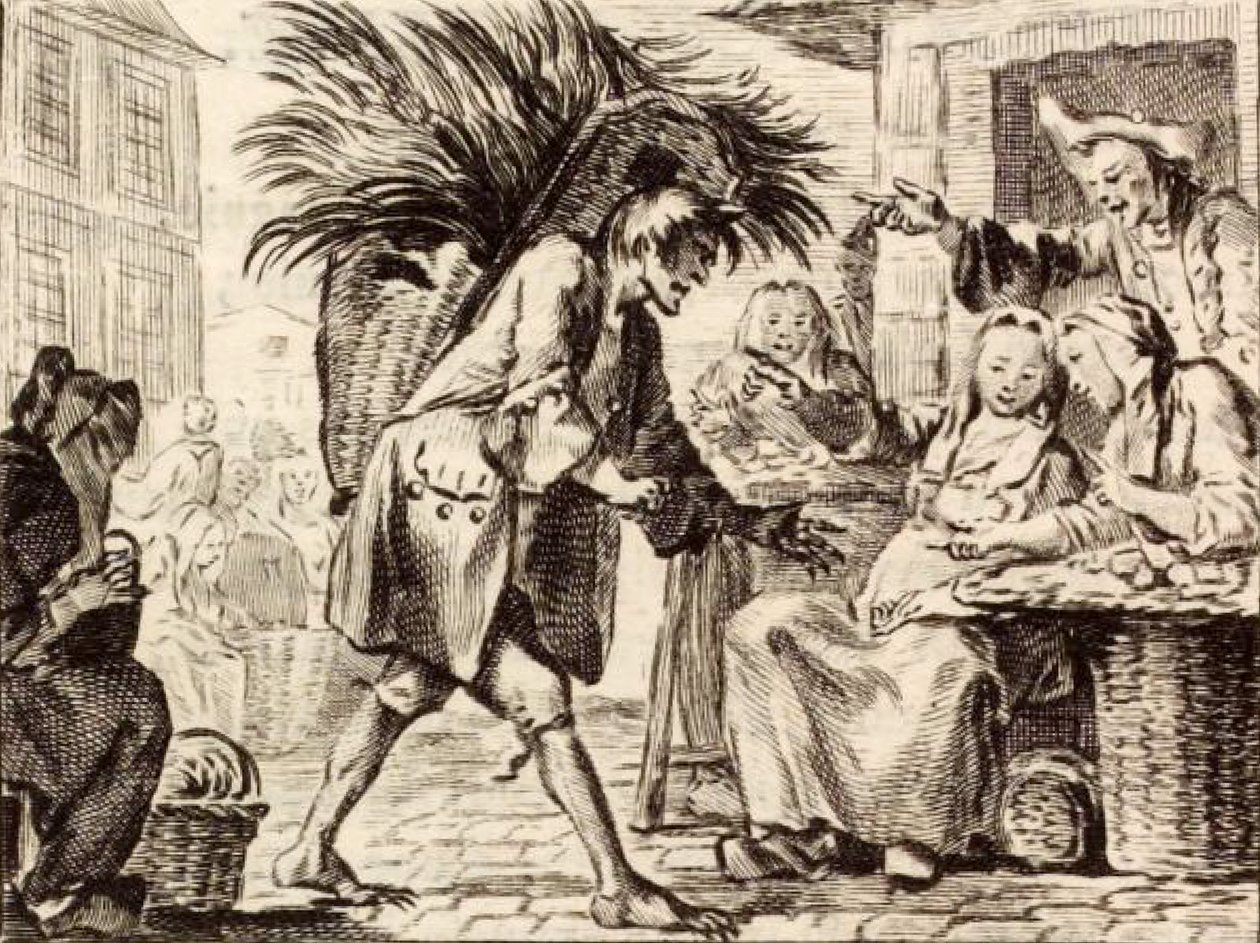 Der Teufel von Papefiguière von Charles Nicolas Cochin