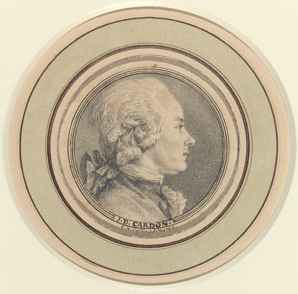 J.B. Cardon von Charles Nicolas Cochin II