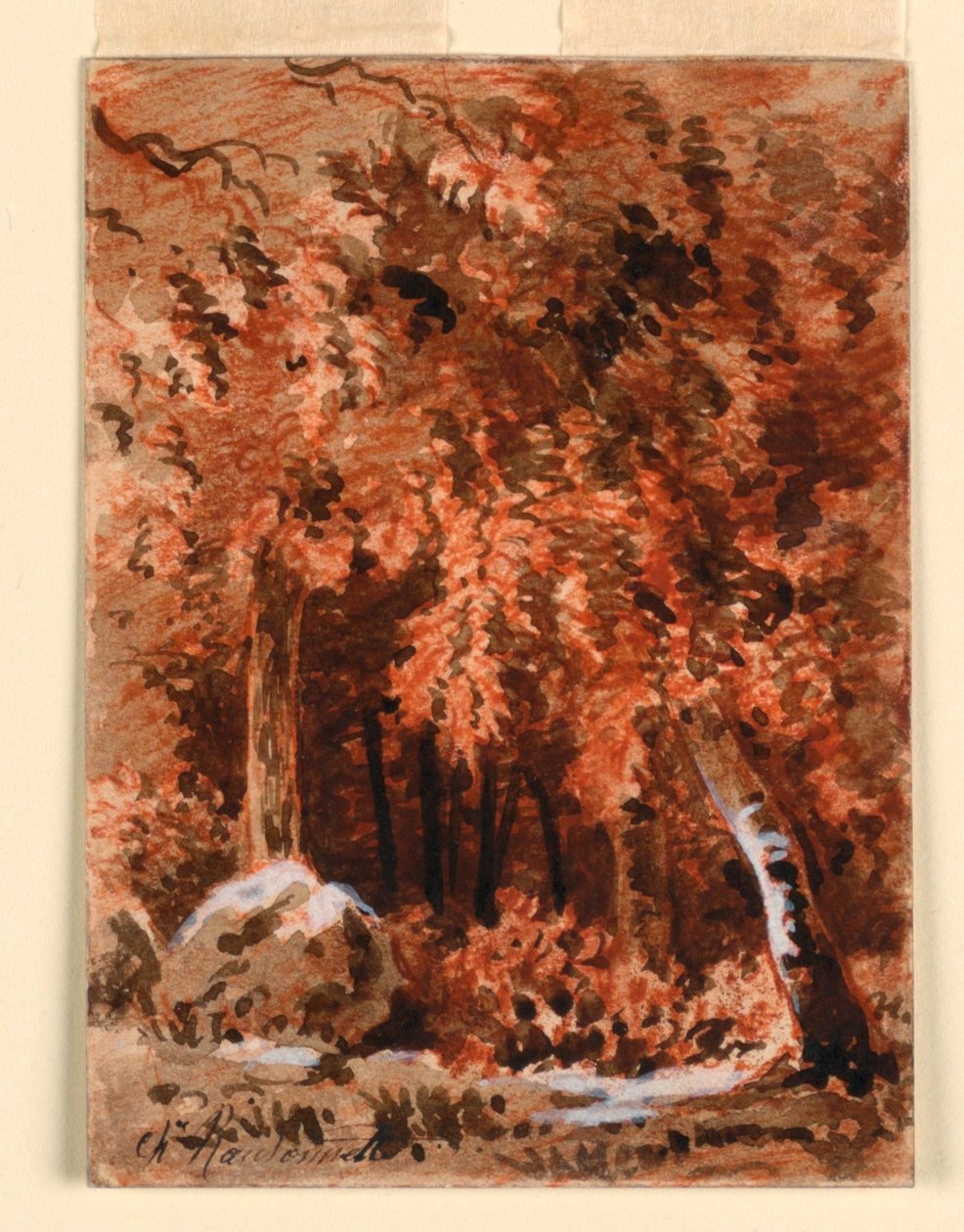 Im Wald von Charles Nicolas Ransonnette