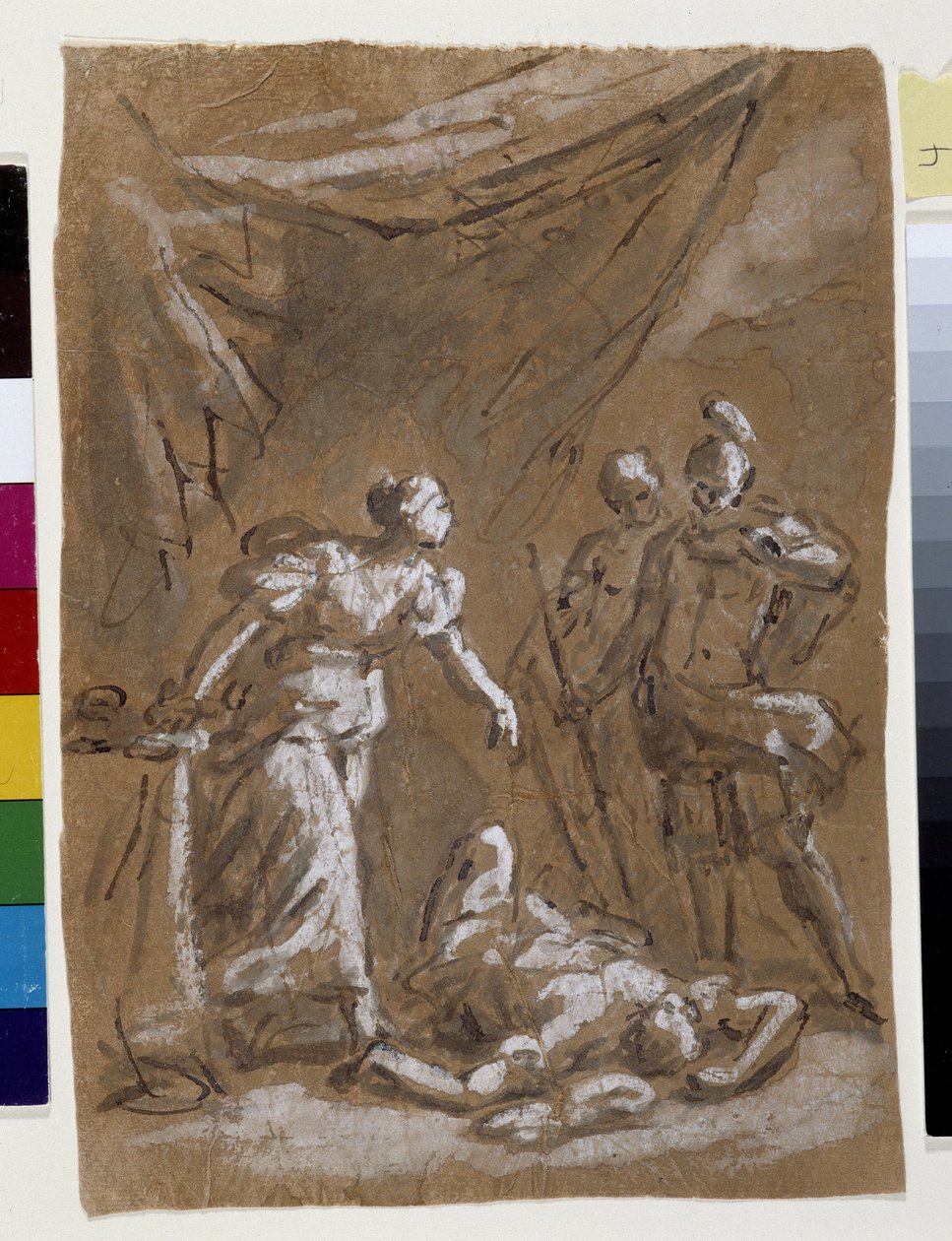 Judith und Holofernes (Zeichnung) von Charles Parrocel