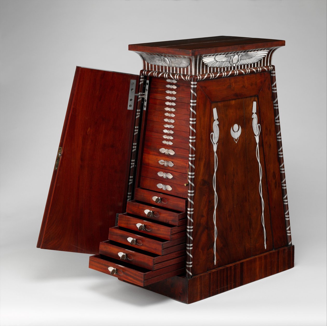 Münzkabinett, ca. 1815 von Charles Percier