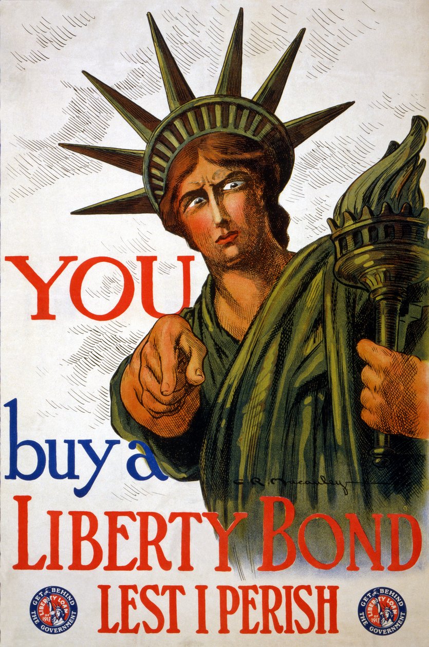 Kaufen Sie eine Liberty-Anleihe, 1917 von Charles Raymond Macauley