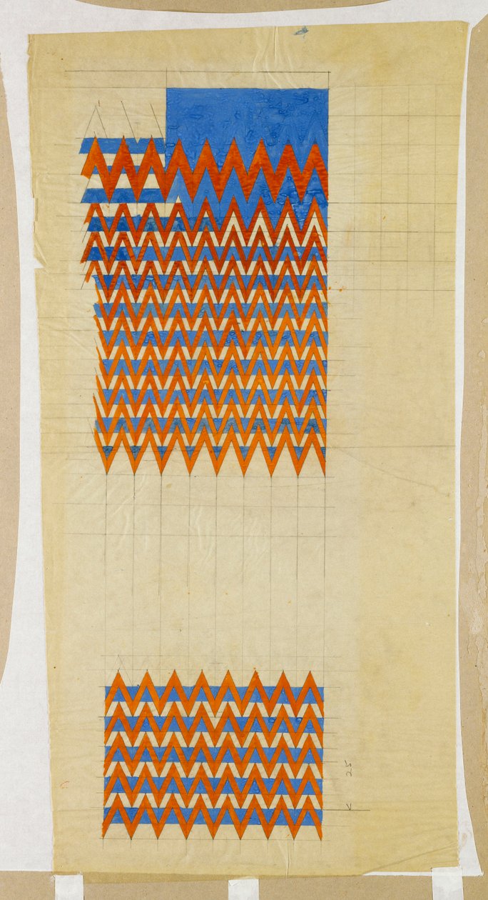 Stoffdesign von Charles Rennie Mackintosh