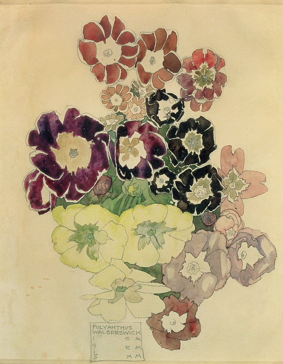 Primel, Walberswick, 1915 von Charles Rennie Mackintosh