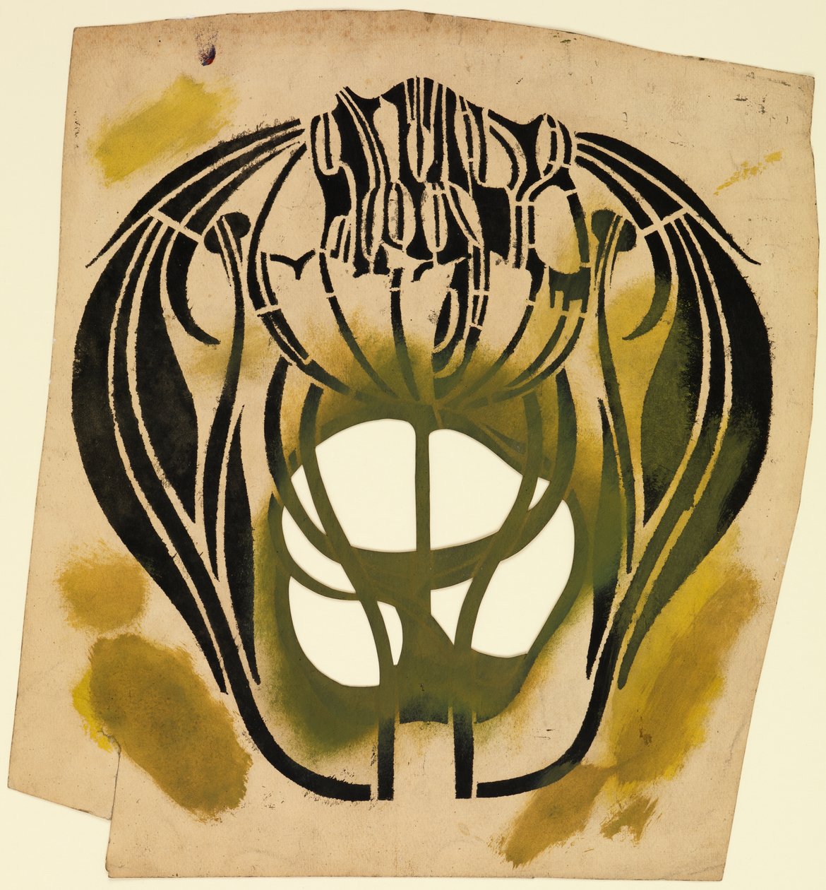 Schablone von Charles Rennie Mackintosh