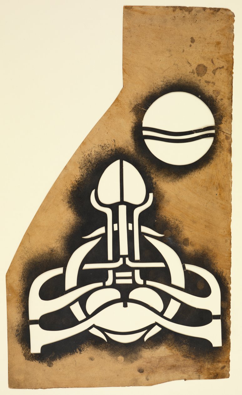 Schablone von Charles Rennie Mackintosh