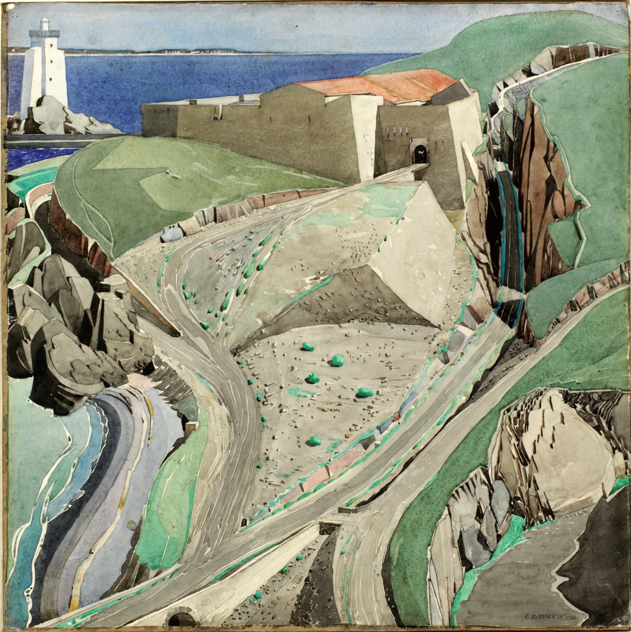 Das Fort, 1924-27 von Charles Rennie Mackintosh