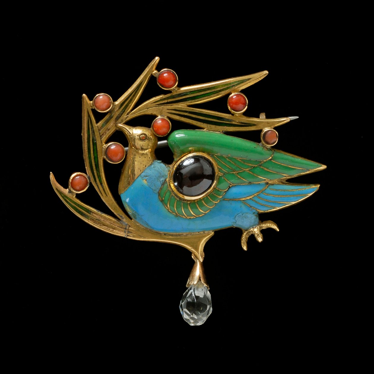 Die Blaue Vogelbrosche von Charles Ricketts