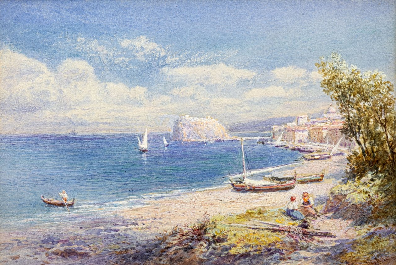 Bucht von Neapel von Charles Rowbotham